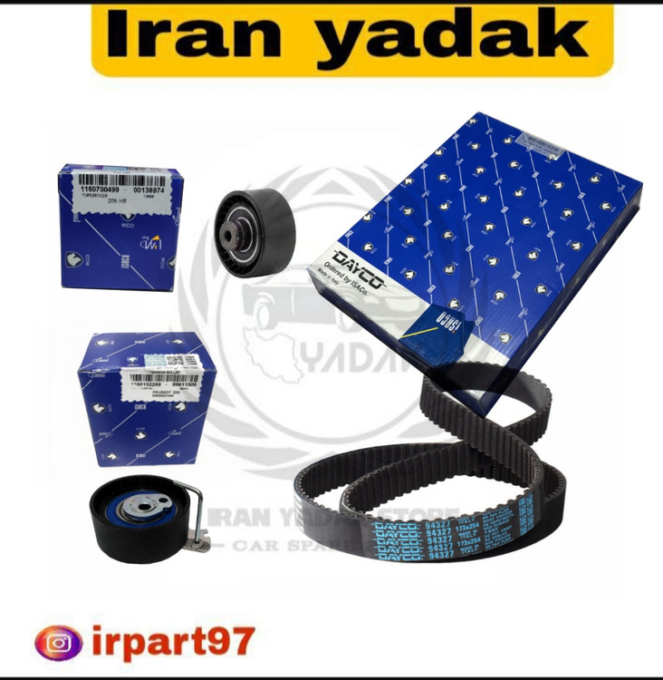 کیت کامل تسمه تایم پژو206تیپ5 شرکتی ایتالیا