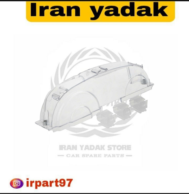 قاب تسمه تایم شیشه ای شفاف دنا/سمندef7 پارلاپارت